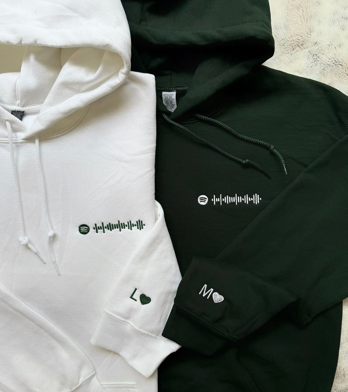 Couple and friendship hoodies